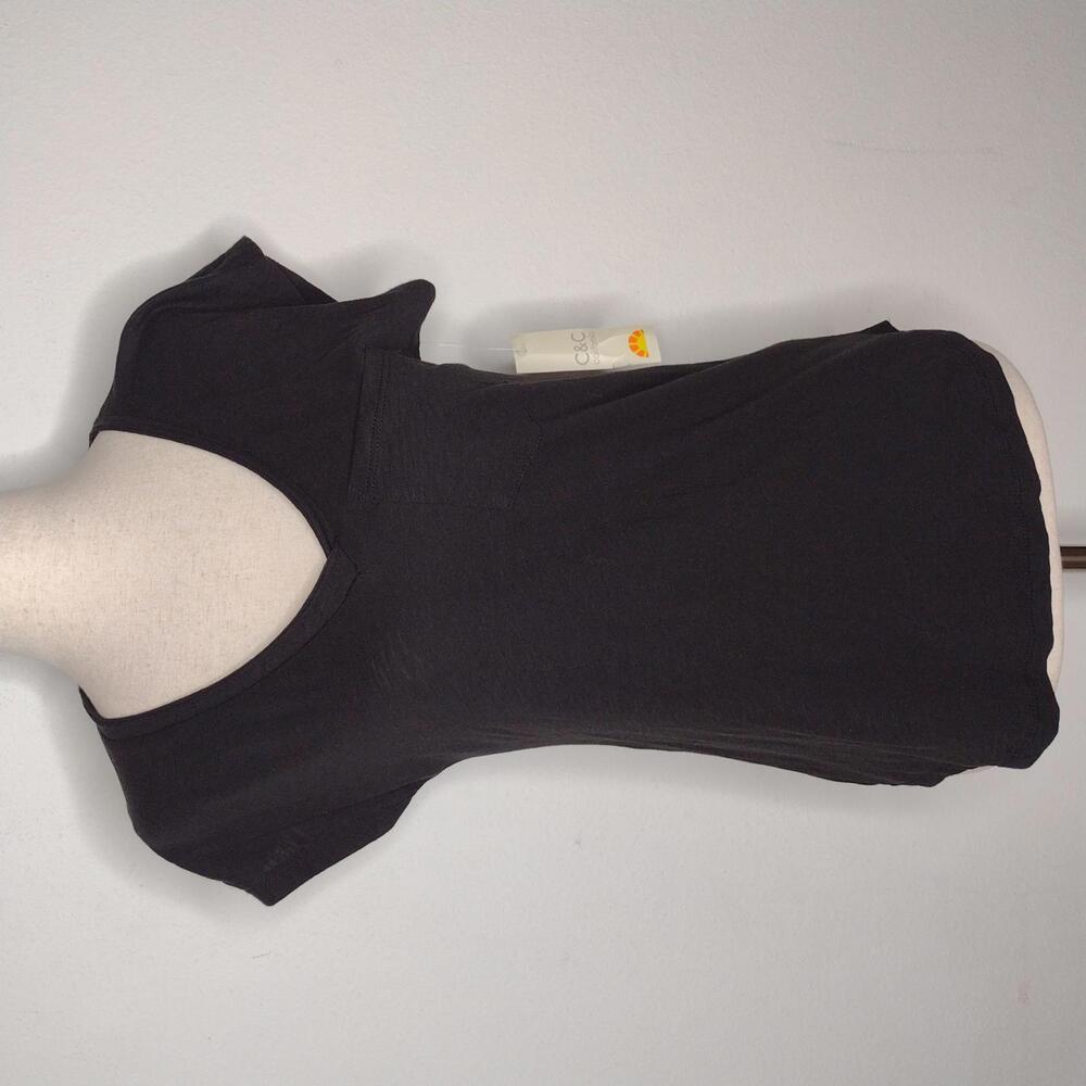 NWT C&C California Women's Black Top Size XS